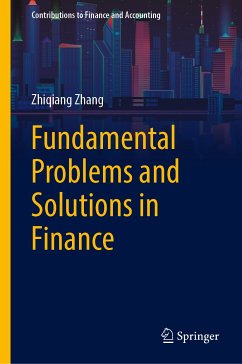 Fundamental Problems and Solutions in Finance (eBook, PDF) - Zhang, Zhiqiang