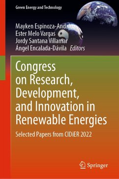Congress on Research, Development, and Innovation in Renewable Energies (eBook, PDF)