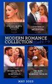 Modern Romance May 2023 Books 1-4: Italian Nights to Claim the Virgin / Cinderella and the Outback Billionaire / Desert King's Forbidden Temptation / The Baby Behind Their Marriage Merger (eBook, ePUB)