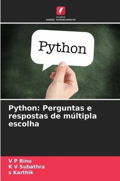 Python: Perguntas e respostas de múltipla escolha - Binu, V P;Subathra, K V;Karthik, S
