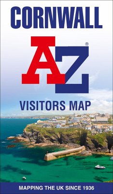 Cornwall A-Z Visitors Map - A-Z maps