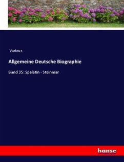 Allgemeine Deutsche Biographie - Various