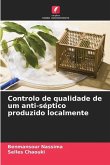 Controlo de qualidade de um anti-séptico produzido localmente