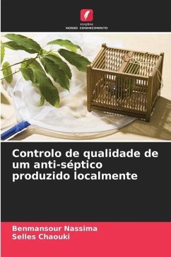 Controlo de qualidade de um anti-séptico produzido localmente - Nassima, Benmansour;_haouki, Selles