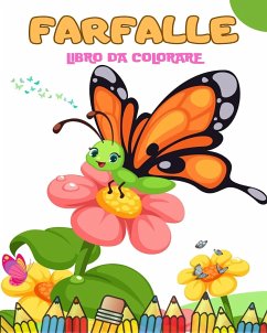 Farfalle Libro Da Colorare Per Bambini - Press, Fun Printing