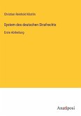 System des deutschen Strafrechts