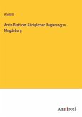 Amts-Blatt der Königlichen Regierung zu Magdeburg