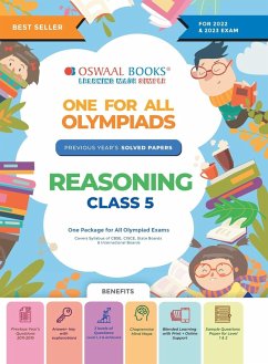 Oswaal One For All Olympiad Previous Years' Solved Papers, Class-5 Reasoning Book (For 2022-23 Exam) - Oswaal Editorial Board