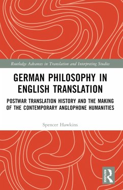 German Philosophy in English Translation (eBook, ePUB) - Hawkins, Spencer