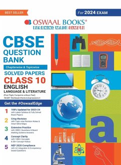 Oswaal CBSE Chapterwise & Topicwise Question Bank Class 10 English Language & Literature Book (For 2023-24 Exam) - Oswaal Editorial Board