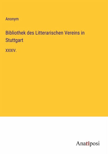 Bibliothek des Litterarischen Vereins in Stuttgart