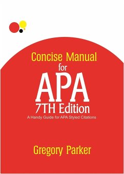 Concise Manual for APA 7th Edition (eBook, ePUB) - Gregory, Parker