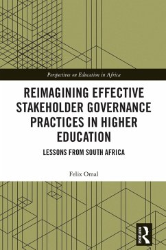 Cover Reimagining Effective Stakeholder Governance Practices in Higher Education (eBook, ePUB)