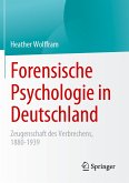 Forensische Psychologie in Deutschland (eBook, PDF)