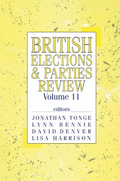 Cover British Elections & Parties Review (eBook, ePUB)