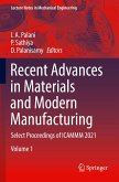 Recent Advances in Materials and Modern Manufacturing