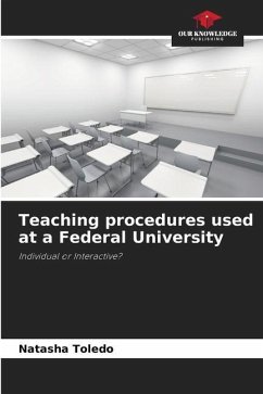 Teaching procedures used at a Federal University - Toledo, Natasha