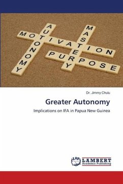 Greater Autonomy - Chulu, Dr. Jimmy