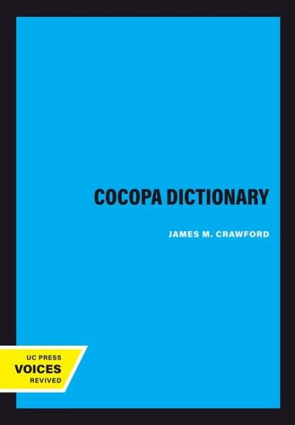 Cocopa Dictionary Cocopa Dictionary