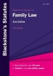 Blackstone's Statutes on Family Law - Bild 1
