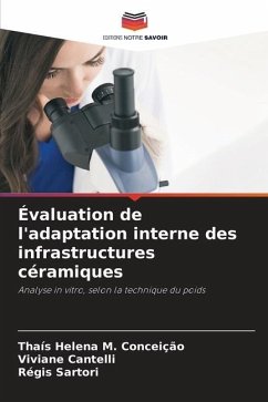 Évaluation de l'adaptation interne des infrastructures céramiques - M. Conceição, Thaís Helena;Cantelli, Viviane;Sartori, Régis