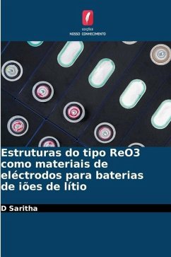 Estruturas do tipo ReO3 como materiais de eléctrodos para baterias de iões de lítio - Saritha, D