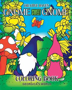 Creative Haven Gnome Sweet Gnome Coloring Book - Yunaizar88