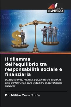 Il dilemma dell'equilibrio tra responsabilità sociale e finanziaria - Zena Shifa, Dr. Mitiku