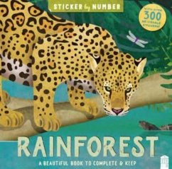 Sticker By Number Rainforest - Jewitt, Kath