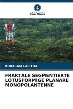 FRAKTALE SEGMENTIERTE LOTUSFÖRMIGE PLANARE MONOPOLANTENNE - LALITHA, KURASAM