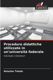 Procedure didattiche utilizzate in un'università federale