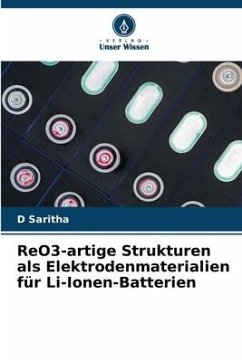 ReO3-artige Strukturen als Elektrodenmaterialien für Li-Ionen-Batterien - Saritha, D