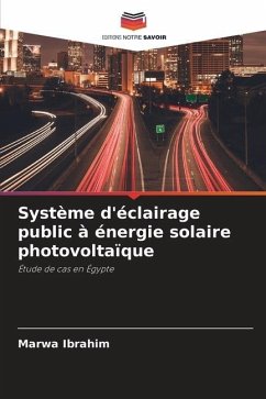 Système d'éclairage public à énergie solaire photovoltaïque - Ibrahim, Marwa