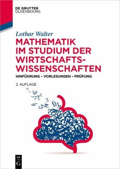 Mathematik im Studium der Wirtschaftswissenschaften (eBook, ePUB) - Walter, Lothar