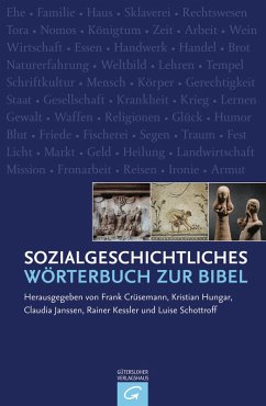 Sozialgeschichtliches Wörterbuch zur Bibel (eBook, PDF)