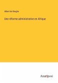 Une réforme administrative en Afrique