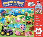 Book & Puzzle Silly Farm (48 Piece Puzzle)