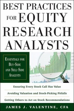 Best Practices for Equity Research (Pb) - Valentine, James