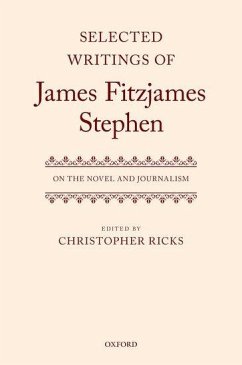 Selected Writings of James Fitzjames Stephen