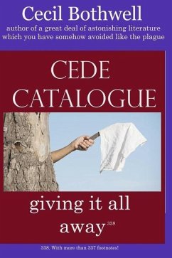 Cede Catalogue: giving it all away - Bothwell, Cecil