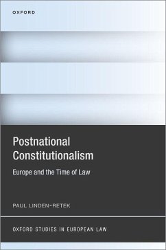 Postnational Constitutionalism - Linden-Retek, Paul (Associate Professor of Law, Associate Professor
