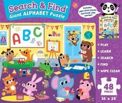 Cover Book & Puzzle Alphabet (48 Piece Puzzle)