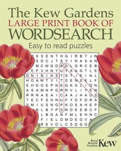 The Kew Gardens Large Print Book of Wordsearch - Saunders, Eric