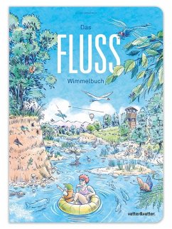 Das Fluss Wimmelbuch