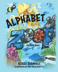 Alphabet ZooP Coloring Book: Zoological Poetry From A to Z - Bernholc, Alissa