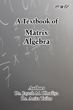 Cover A Textbook of Matrix Algebra