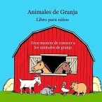 Libro para niños de animales de granja