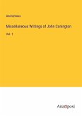 Miscellaneous Writings of John Conington