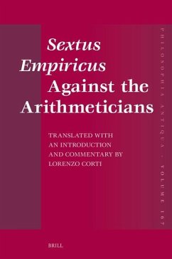 Sextus Empiricus Against the Arithmeticians - Corti, Lorenzo