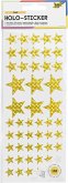 Folia Holo-Sticker STARS, 2 Blatt, 102 Sticker